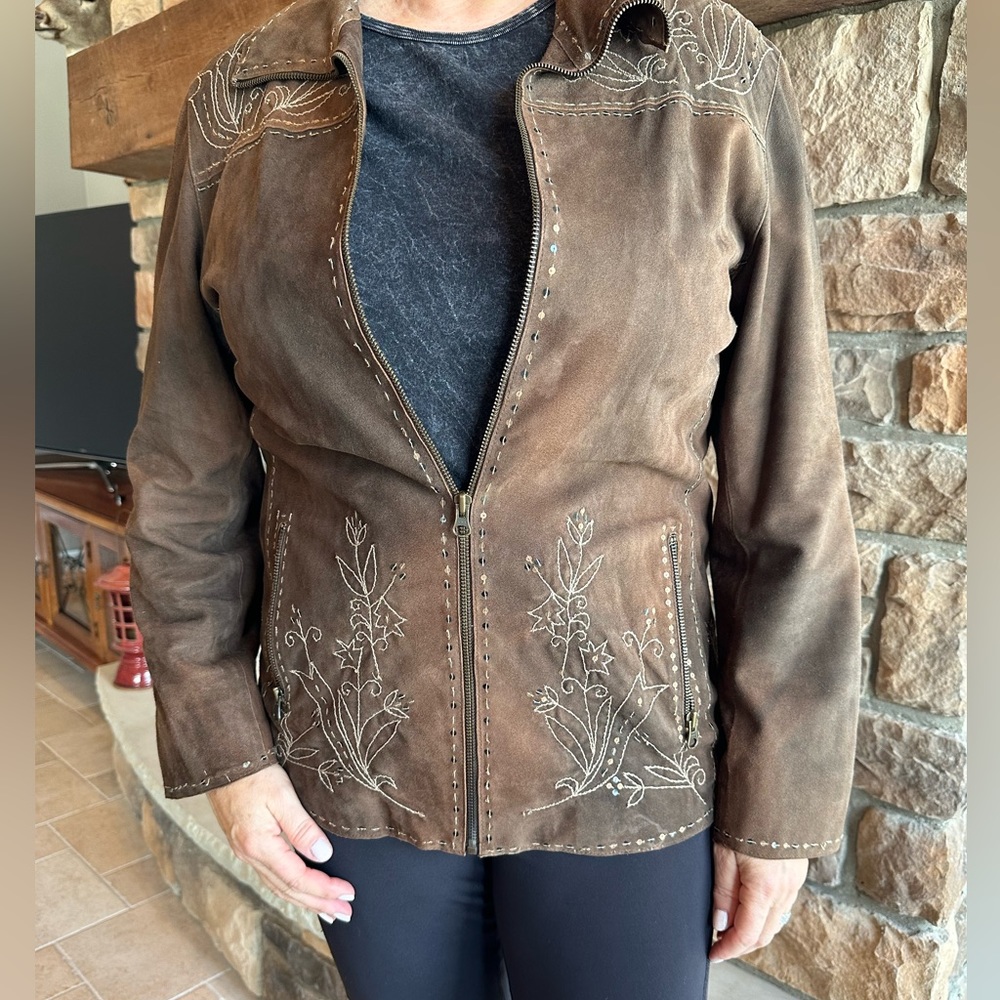 Scully Coastal Cowgirl Suede Western Coat